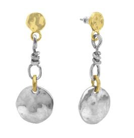 Довгі сережки з монетами (Silver)